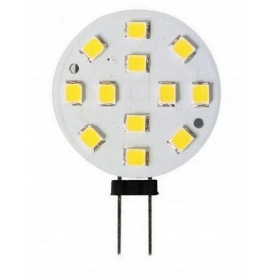 BERGE LED žárovka G4 - 3W - 270 lm - SMD talířek - neutrální bílá