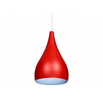 BERGE LED závěsné stropní svítidlo - B7113 - E27 - červené