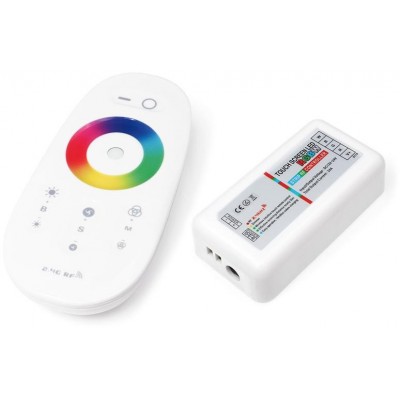 BERGE Dálkový dotykový ovladač pro LED pásky RGB - 18A - 216W