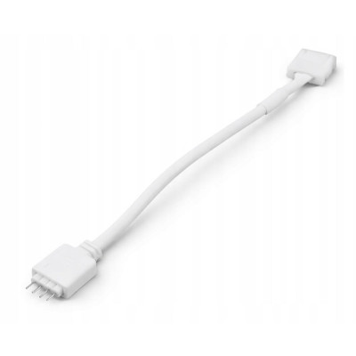 10mm RGB LED konektor pro připojení pásku, 4 piny/západka bez pájení