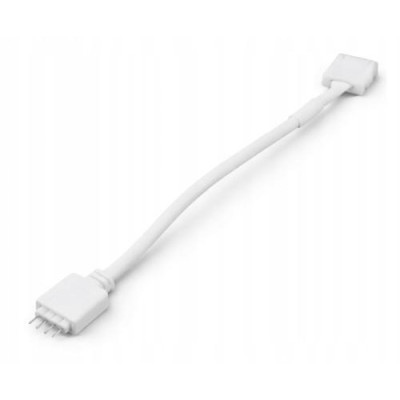 10mm RGB LED konektor pro připojení pásku, 4 piny/západka bez pájení