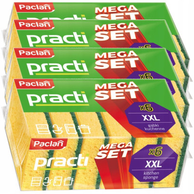 4x Kuchyňské houbičky na nádobí - XXL