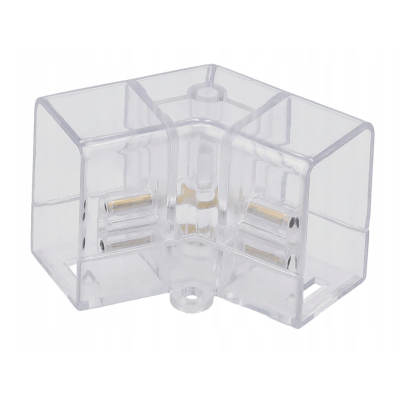 LED rohový konektor C 120° HEXAGON pro šestihranné žárovky