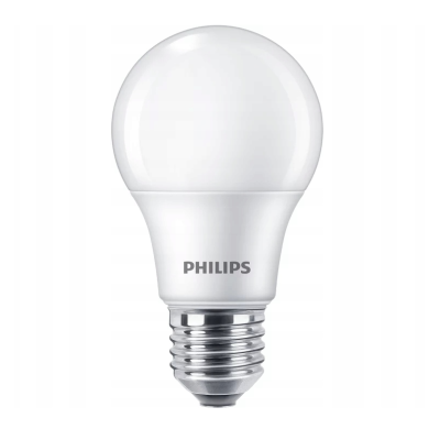SADA 10 KS LED žárovek PHILIPS E27 4,9W 470 lm neutrální bílá 4000K