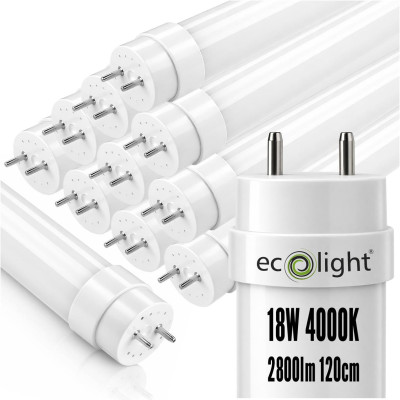 SADA 10x LED trubice 120cm 18W 2880lm 4000K