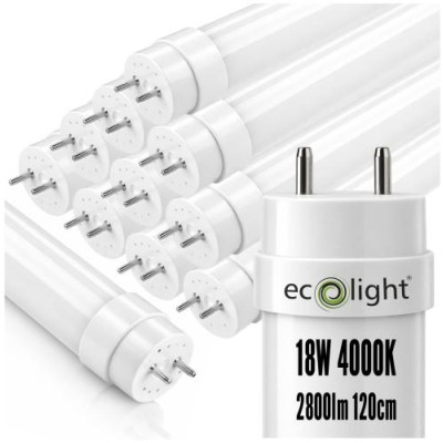 SADA 10x LED trubice 120cm 18W 2880lm 4000K