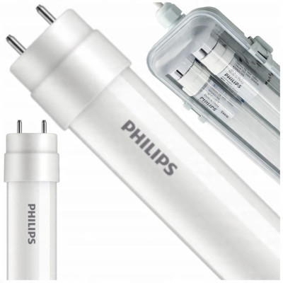 SADA 4x LED trubice 120cm 18W 4000K 1800lm G13 Philips Neutral