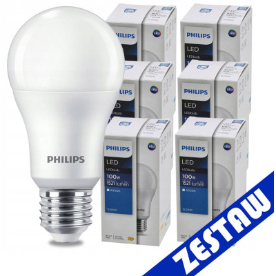 SADA 6 LED žárovek E27 A60 13W 1521lm LED žárovka 4000K