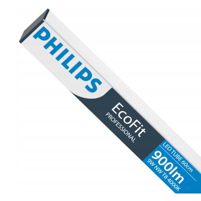 SADA 6x Philips LED trubice 60cm 9W 900lm 4000K 20 000h T8 EcoFit