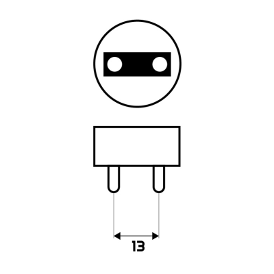 SADA 6x Philips LED trubice 60cm 9W 900lm 4000K 20 000h T8 EcoFit