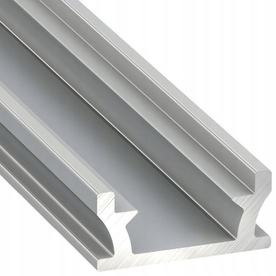 LUMINES TERRA voděodolný hliníkový LED profil 2m zapuštěný eloxovaný