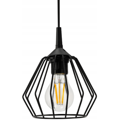 Stropní závěsná svítidla LED lustr E27 nastavitelná 0-100cm hliníkové stínidlo