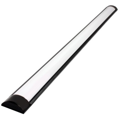 BERGE LED panel MARS - černé svítidlo SLIM - 120cm - 36W - 230V - 3600Lm - neutrální bílá