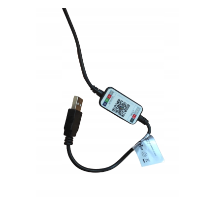 BERGE LED světelný řetěz - RGB MULTICOLOR - USB - SMART - 5 m