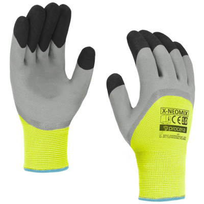 Ochranné rukavice Procera potažené latexem X-NEOMIX