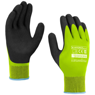 Ochranné rukavice Procera dvojitá vrstva latexu X-HYDROS