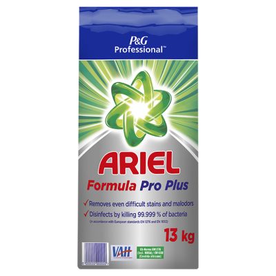 Dezinfekční Ariel Formula Pro Plus 13kg prací prášek 13 kg