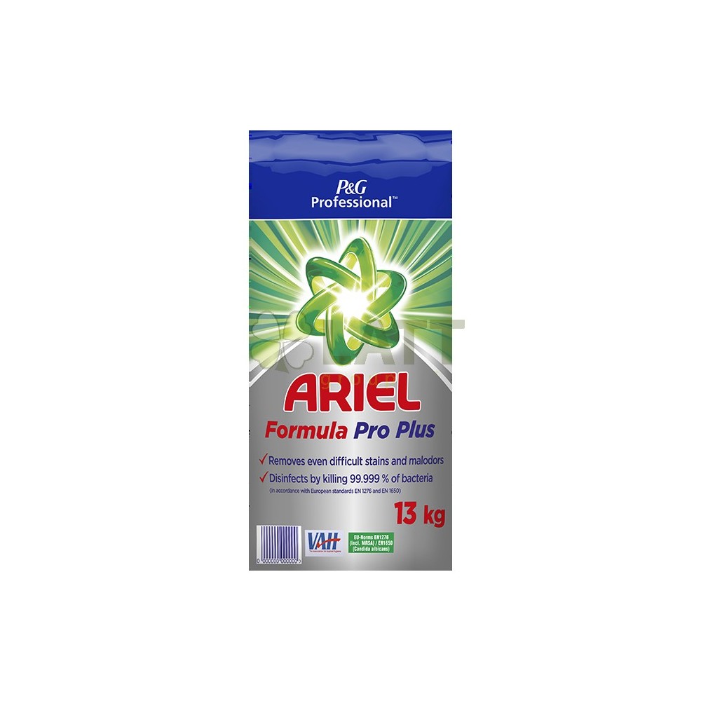 Dezinfekční Ariel Formula Pro Plus 13kg prací prášek 13 kg