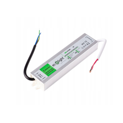 ECO LIGHT Hermetický napájecí zdroj - 12V - 5A - 60W