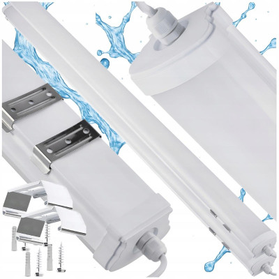 2x LED stropní svítidlo 70W 150cm 7000lm 230v