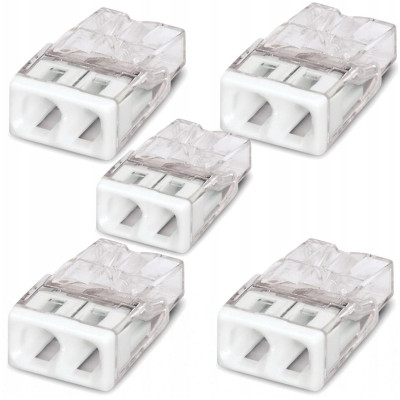 5x konektor wago 2x0,5-2,5 mm2 2273-202