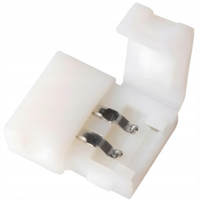 Rovný mono smd konektor pro LED pásky pro připojení dvou 8mm pásků