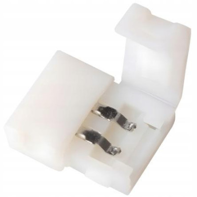 Rovný mono smd konektor pro LED pásky pro připojení dvou 8mm pásků