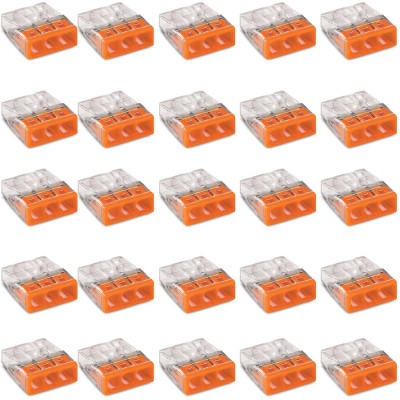 Wago rychlokonektor instalační vodič 3x0,5-2,5 mm 2273-203 25 kusů