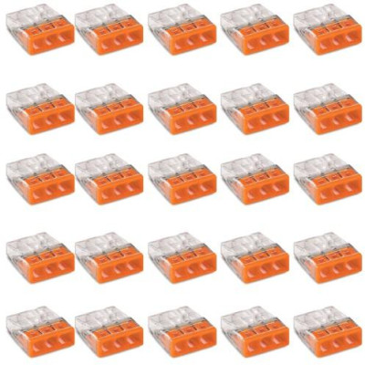 Wago rychlokonektor instalační vodič 3x0,5-2,5 mm 2273-203 25 kusů