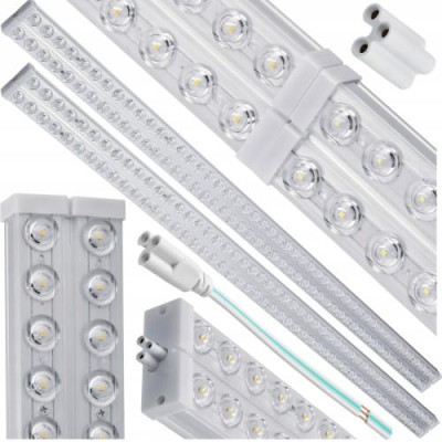 2x LED panelové svítidlo 120 cm 72W 7200 lm 4000k