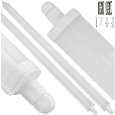 2X LED svítidlo hermetické 120cm 60W 6600lm 4000k IP65