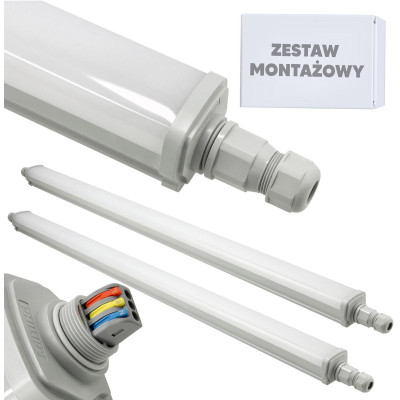 2x LED svítidlo PHILIPS 30W 125cm 3600lm IP65 4000k