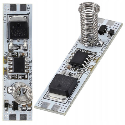 Stmívač pro LED pásky 12/24v 5a zap/vyp