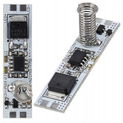 Stmívač pro LED pásky 12/24v 5a zap/vyp