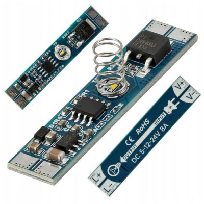 Stmívač pro LED pásky 12/24v 8a zap/vyp