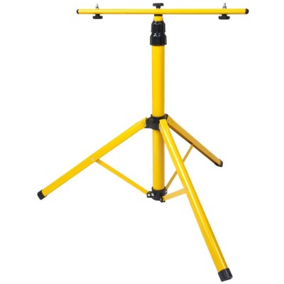 BERGE Stativ na reflektor dvojitý - žlutý - 140cm