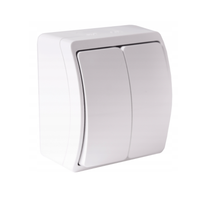 VIPLAST Dvojitý spínač světla 230V