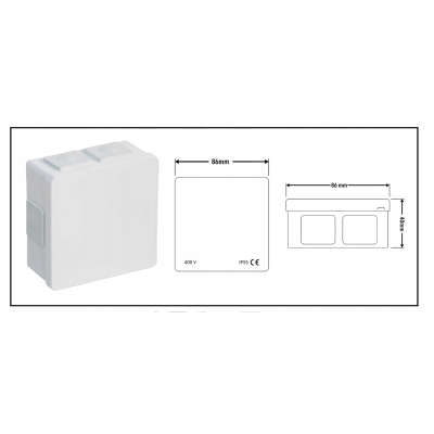 VIPLAST Hermetická elektrická skříň IP55