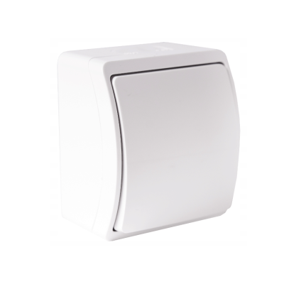 VIPLAST Hermetický schodišťový spínač IP44 pro povrchovou montáž