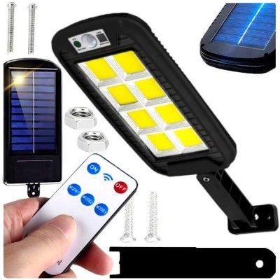 BERGE Solární LED COB lampa s pohybovým čidlem + dálkový ovladač ORAN 30W