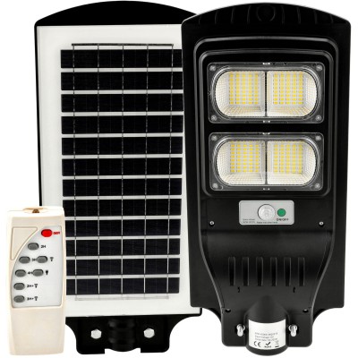 BERGE Solární pouliční LED lampa MARAKESZ - 60W - PIR