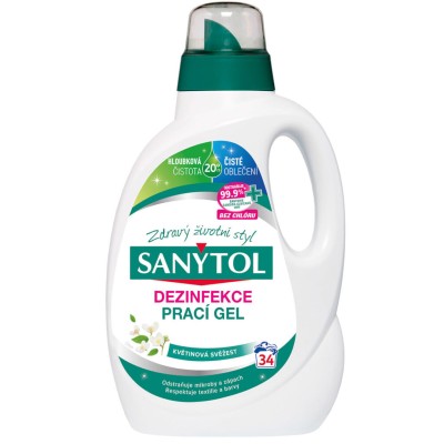 Sanytol dezinfekční prací prostředek květinová svěžest 1,7 l 17 PD
