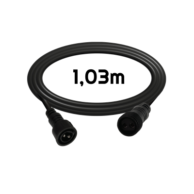 BERGE Prodlužovací kabel pro LED girlandy - 1m