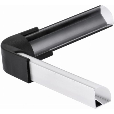 BERGE Rohový konektor černý pro rohový profil LED