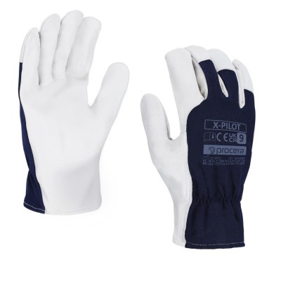 Ochranné rukavice vyztužené kůži X-PILOT