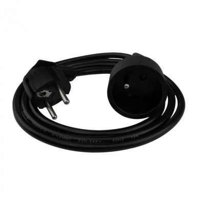 ECO LIGHT Prodlužovací kabel 1,5 m - černý