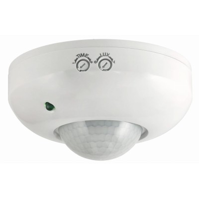 ECO LIGHT Infračervené stropní čidlo pohybu 300W 360° bílé
