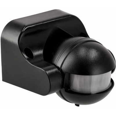 ECO LIGHT Pohybový senzor IP44 220-240V AC 300W - černý