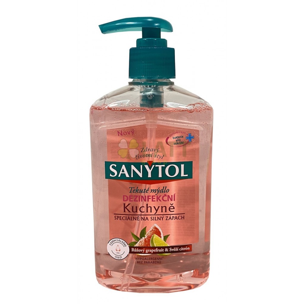 Sanytol tekuté mýdlo dezinfekční Mandlové mlého & Mateří kašička