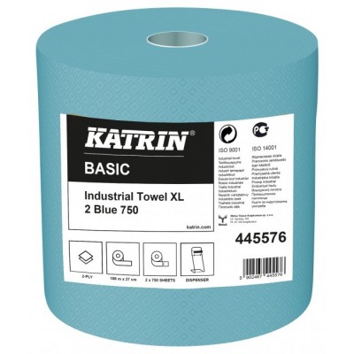 Průmyslová role Katrin Basic XL2 Blue 1vrstvá 2role/bal.